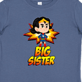 thumbnail image 4 of Inktastic Big Sister Superhero Girls Baby T-Shirt, 4 of 5