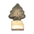 thumbnail image 2 of Lámpara de noche LED 3D con adornos geométricos, lámpara de escritorio giratoria única con carga USB árbol de Navidad, 2 of 9