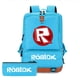 thumbnail image 3 of Mochila Roblox Virtual World para niños y niñas, morral escolar de dibujos animados de Anime para estudiantes de primaria y secundaria, 3 of 4