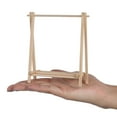 thumbnail image 5 of HINTRMENT 1Pcs Clothes Drying Rack Wooden Foldable for Girls Dress Up and Home Use, 5 of 8