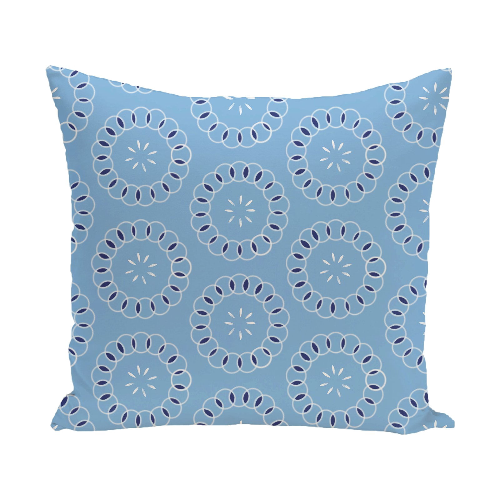 Simply Daisy Floral Print Decorative Pillow, 16" x 16"