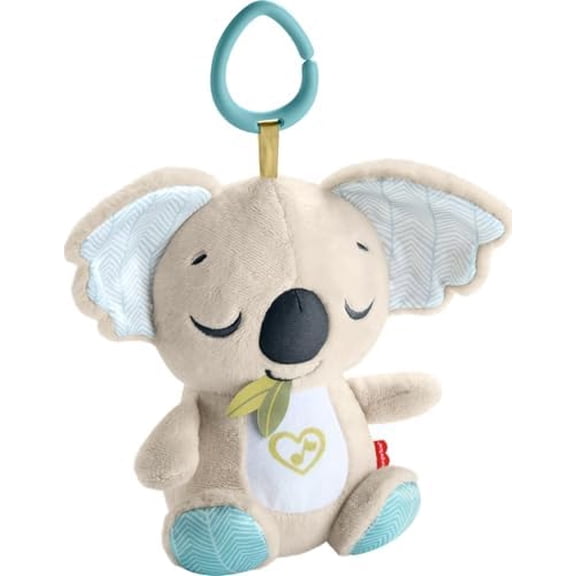 Baby Toy On-The-Go Koala Soother, Plush Portable Sound Machine with White Noise & Music for Newborns Ages 0 Months