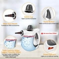 thumbnail image 4 of Vaporex Handheld Steam Cleaner, Portable Pressurized Steam Cleaner with Ergonomic Handle, Powerful Chemical-Free Steam Cleaning for Kitchen, Bathroom, Tile, Sofa & Car, Compact Multi-Surface Steamer, 4 of 8