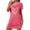 Hot Pink, variant on yievot Nightgowns for Women Valentine's Day Night Shirts Crew Neck Sleepshirt Heart Print Loungewear Sleepwear