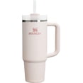 thumbnail image 1 of Stanley Quencher H2.0 FlowState - Vaso aislado al aspiradora de acero inoxidable con tapa y popote 30 Oz Rosa Palo, 1 of 3