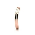 thumbnail image 4 of SuperJeweler 10K Rose Gold 3MM Comfort Fit Curved Double Wave Thumb Ring For Women and Men, 4 of 7