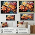 thumbnail image 4 of Designart "Japanese Maple composition I" Japan Art Floater Framed Wall Decor, 4 of 7