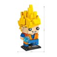 thumbnail image 2 of LOZ Brickheadz Goku Super Sayayin, 2 of 3