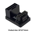 thumbnail image 4 of 5pcs Manse A Femenino Tablero Adaptador Potencia 600W para Tarjeta Gráfica PCIe5 0 (b), 4 of 5