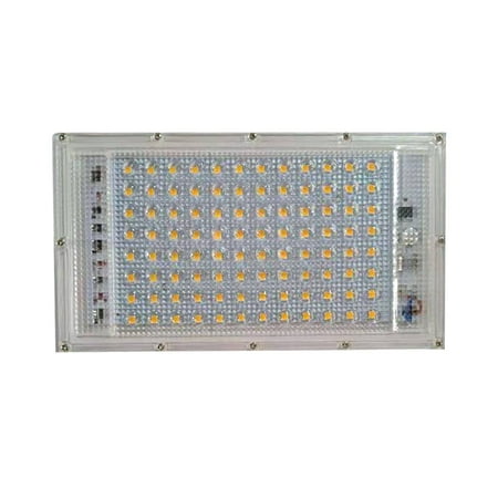 

WIQUOKETT 100W Projector LED 8000LM Waterproof Safety Lighting IP66 6500K Cold White Outdo