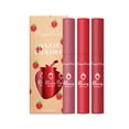 thumbnail image 2 of Lápiz labial para mujer, tinte labial, brillo labial, set de 3 cajas de fresas, terciopelo mate, brillo labial mate, brillo labial femenino, antiadherente, taza de 15 ml, un lápiz labial, 2 of 2