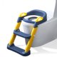 thumbnail image 1 of con escalón taburete manijas de escalera asiento de inodoro para niños pequeños asiento acolchado suave antideslizante, 1 of 6