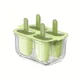 thumbnail image 1 of Molde para paletas, molde para helado doméstico, doble capa, fabricante de celosía de hielo de calidad alimentaria, herramienta para hacer paletas para jugos y frutas, 1 of 4