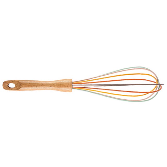 Yuarrent Batidor de silicona batidor de huevos Manual mango de batidora de crema de de mano herramienta de cocina para hornear Type11 NO11 Yuarrent HA003330-03