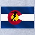 thumbnail image 2 of CafePress - Colorado Soccer Flag - Cute Infant Baby Football Bodysuit, 2 of 3