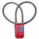 thumbnail image 5 of OKBYY Bloqueo Inteligente Bluetooth - Control de Aplicaciones Bloqueo Inteligente Bluetooth Bloqueo de Cadena de Alarma antirrobo con Alarma de 105dB para Puertas de Bicicletas(Rojo), 5 of 5
