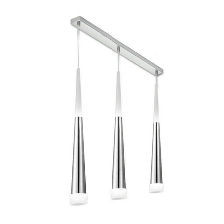 

TFCFL 3 Heads Cone Meteor Shower LED Ceiling Pendant Light Cafe Bar Originality Lamp