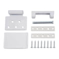 thumbnail image 6 of Window Hinges Thickened Door Flag Hinge With Plate Kit For Window Plastic Steel Flat Folding Hinges Home Security Hardware, 6 of 9