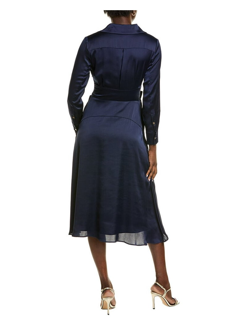 tahari asl blue dress Tahari ASL TLMU9WD682