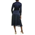 thumbnail image 2 of Tahari ASL womens  Tie Waist Midi Dress, 10, Blue, 2 of 3