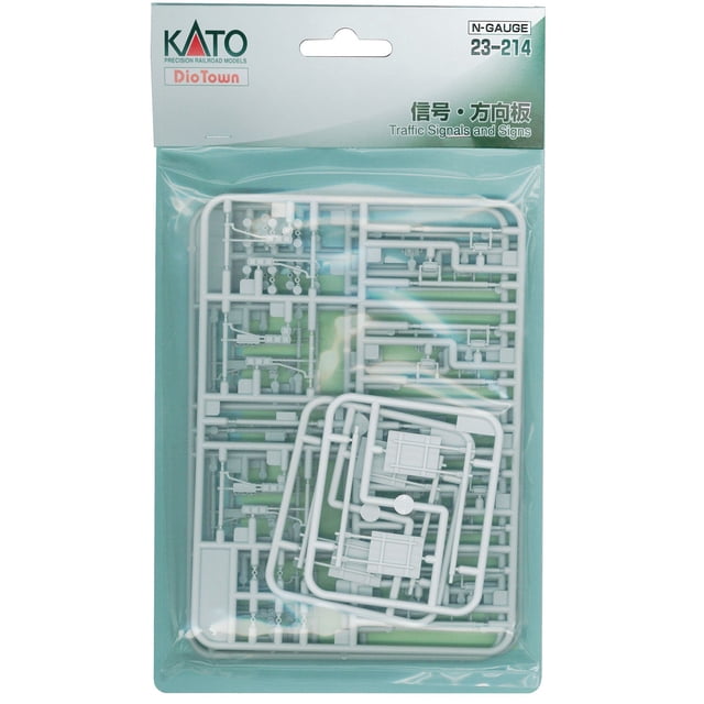 Kato 23-214 Escala N Señales y señales de tráfico UniTrack
