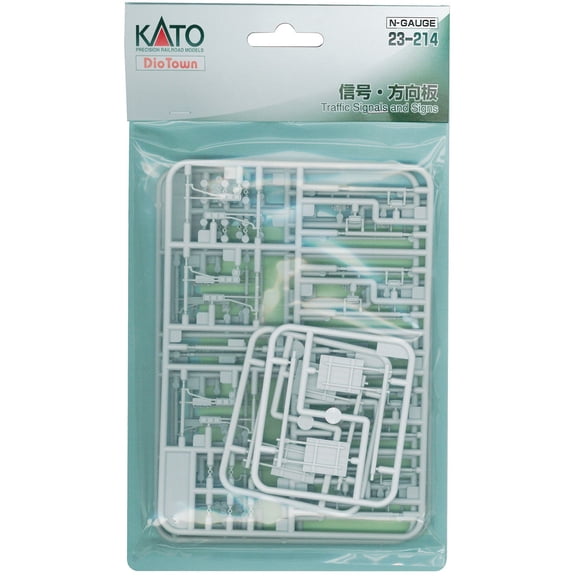 Kato 23-214 Escala N Señales y señales de tráfico UniTrack