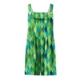 thumbnail image 3 of LOVZFMLL Combinaison Sans Manches Décontractée d'Été pour Femmes Vert G, 3 of 3