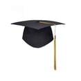thumbnail image 1 of Sonducket Sombrero académico Tamaño libre Acrílico Academy Souvenir Caps Múltiples colores Pendiente Bachelor Headgear Closure Graduation Hat Sombreros #4 Sonducket PS6429-04, 1 of 6