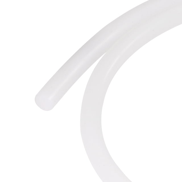 Unique Bargains 3/8' 10ft White Silicone Bending Insert Hard Tube Soft for Rigid PETG Tubing Water Cooling