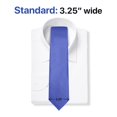 thumbnail image 4 of Corbata Umo Lorenzo, 144,7 cm x 8,2 cm, poliéster satinado, bígaro, 4 of 6