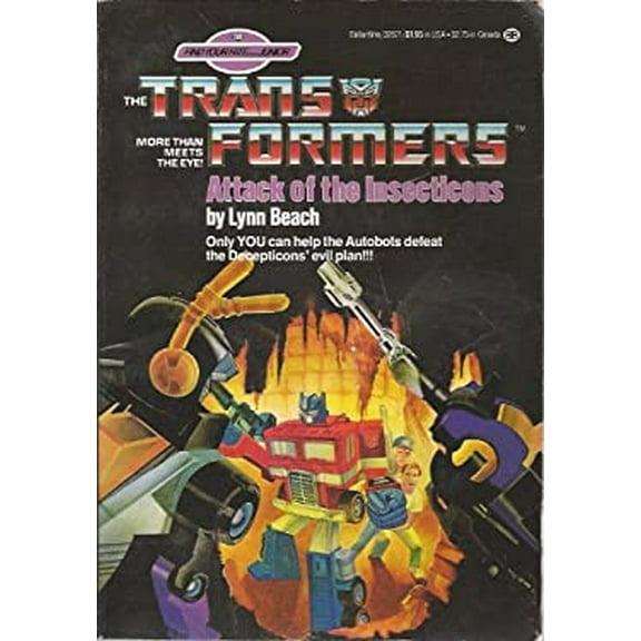 Pre-Owned Attack of the Insecticons (Find Your Fate Juinor Transformers, No. 3) (Paperback) 0345326717 9780345326713