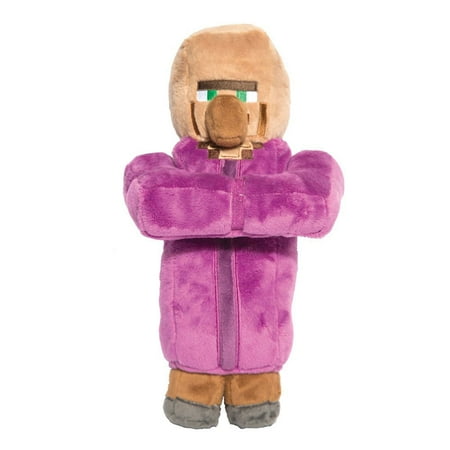 minecraft villager plush toy