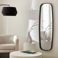 thumbnail image 2 of Bouclair Full-Size Black Mirror, 2 of 4