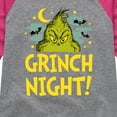 thumbnail image 3 of The Grinch - Grinch Night - Toddler & Youth Girls Raglan Graphic T-Shirt, 3 of 4