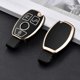 thumbnail image 5 of Funda para Llave de Coche para Mercedes Benz, Funda para Llave para Mercedes Benz W204 W211 2-3 Botones sin Llave Clase ABCE (Borde Dorado Negro), 5 of 7