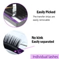 thumbnail image 3 of NAGARAKU-extensiones de pestañas individuales clásicas, 16 filas, negro mate, profesionales, suaves y naturales, 3 of 3