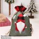 thumbnail image 1 of Bolsa de regalo grande de Navidad para niños, saco de Papá Noel con cordón, decoración navideña, regalo de fiesta, recuerdo de Año Nuevo 2023, 2024, 1 of 4