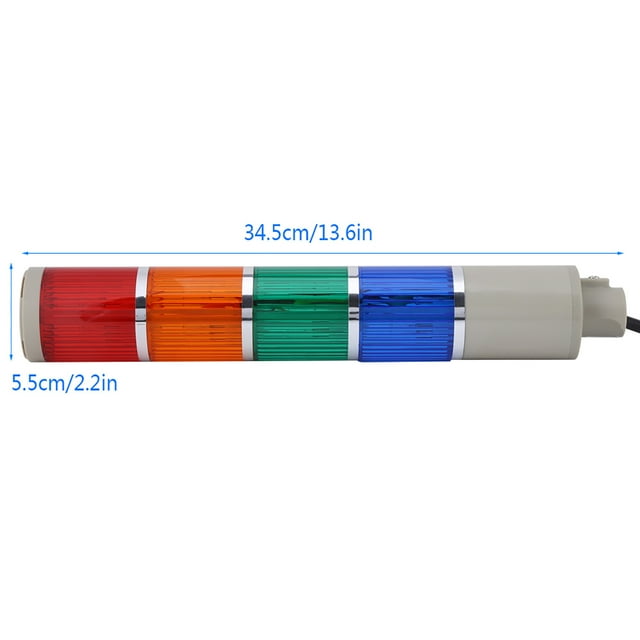 Industrial Light, 5W Tower Lights, Red Green Blue Warning Lights Indicator Light, Light for Industrial
