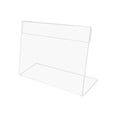 thumbnail image 2 of price Sign Stand, Acrylic Name Tag table holders, Table Top Wedding, Clear Personalized Price Tag Label Holder for Malls, Celebration Photo 4cmx7cm, 2 of 10