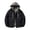 Black, variant on Lindreshi Winter Coats for Women Plus Size Clearance Fashion Women Solid Stand-up Collar Cardigan Jacket Outerwear Padded Coat