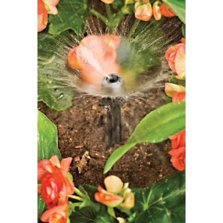 Orbit Irrigation Micro-Bubbler Sprinkler on 6 Stake with 1/4 in Connection