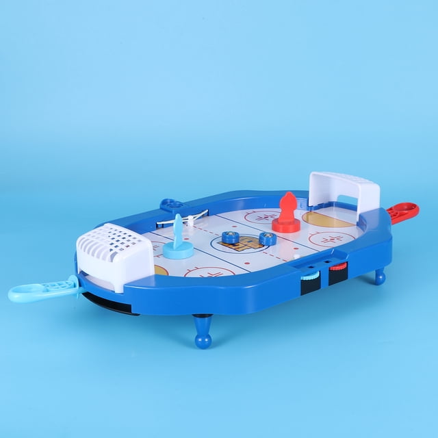 Hytrove Table Ice Hockey Game Desktop Hockey for Kids in Assorted Color Promoting Creativity Development 1Pack