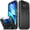 Black, variant on Vena vCommute For Apple iPhone 17 Case Hidden Wallet, Flip Leather Cover Slot Card Holder with kickstand, [Military Grade Drop Protection], Black
