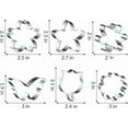 thumbnail image 2 of Cookie Cutters Set Flower Butterfly Shape Biscuit Stainless Steel Baking Tool, 2 of 6