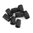 thumbnail image 2 of 8pcs Black Plastic Universal Tire Valve Stem Cap Cover for Motorcycle Bike Car, 2 of 4