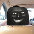 thumbnail image 6 of MMJ Car Seat Covers Funny Print Headrest Protector Set of 2 Universal Auto Accessory 14.17x6.69in, 6 of 9