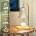 thumbnail image 2 of Focieulo Candle Warmer Lamp with Timer (Clear), 2 of 7