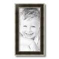 thumbnail image 2 of ArtToFrames 7" x 14" Black Panel With Silver Lip Picture Frame, 7x14 inch Multi Wood Poster Frame (WOM-5093), 2 of 7