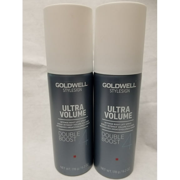 Goldwell Stylesign Ultra Volume 4 - Double Boost Intense Root Lift Hairspray 6.2 Oz. Pack Of 2