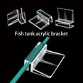 thumbnail image 3 of mmirethe Support de Couvercle en Verre pour Aquarium Acrylique Portable Remplacement Détachable Réutilisable Lavable Support Maison Clips 8MM, 3 of 6